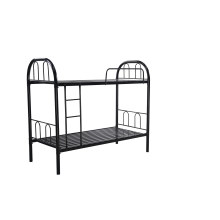 Dormitory Hotel Furniture Durable and Lightweight Metal Bunk Bed